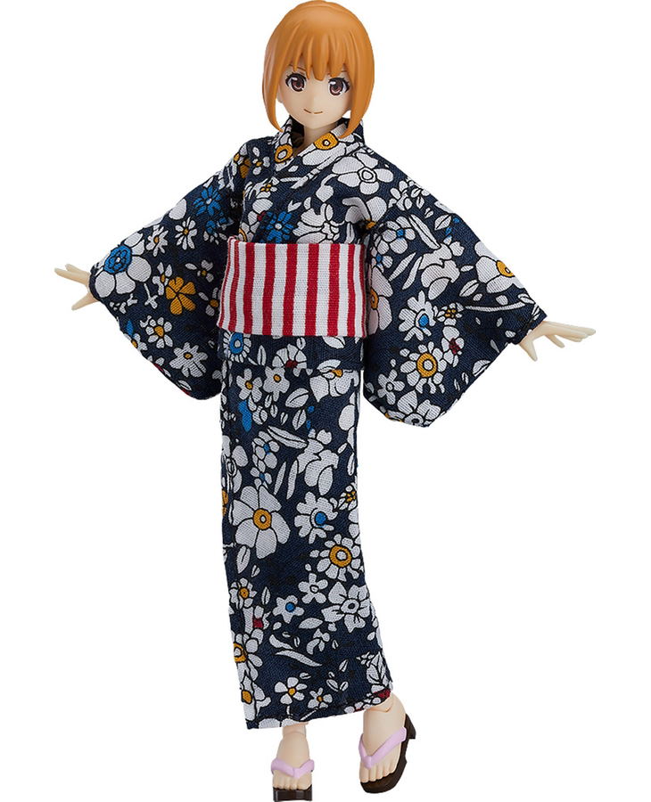 figma Styles No. 473 Original Character: Female Body (Emily) with Yukata Outfit image 1