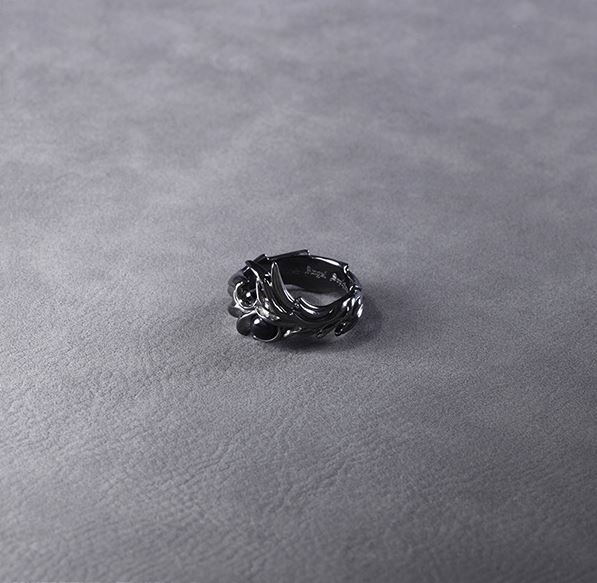 Final Fantasy VII Black Silver Ring: Sephiroth (No. 15) image 1