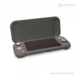 Foldable Case and Screen Protector Set for Nintendo Switch Lite (Gray)