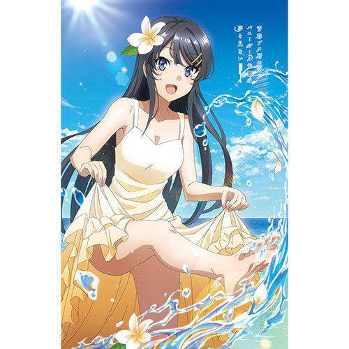 Rascal Does Not Dream Of Bunny Girl Senpai Blanket: Mai Sakurajima image 1