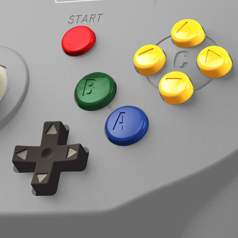 Retro-Bit Tribute 64 Controller for Nintendo 64 (Classic Grey) image 4