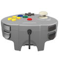 Retro-Bit Tribute 64 Controller for Nintendo 64 (Classic Grey) thumbnail 5