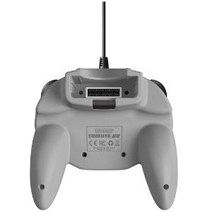 Retro-Bit Tribute 64 Controller for Nintendo 64 (Classic Grey)