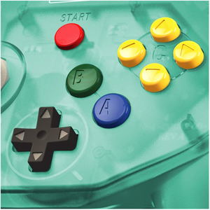 Retro-Bit Tribute 64 Controller for Nintendo 64 (Sea Salt Ice Cream)_