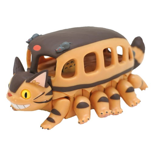 Studio Ghibli Pullback Collection My Neighbor Totoro: Totoro Catbus image 1