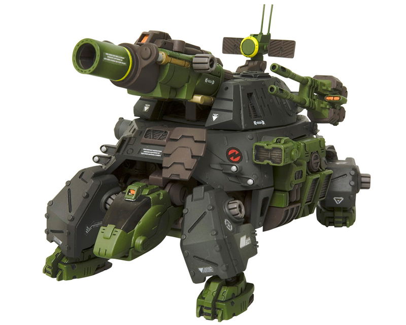 Zoids HMM 1/72 Scale Model Kit: RMZ-27 Cannon Tortoise (Re-run) image 1