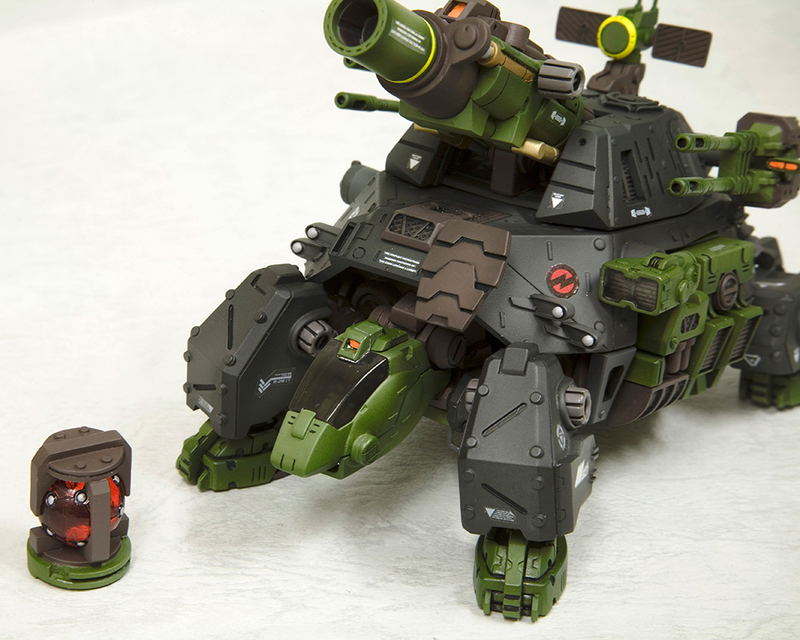 Zoids HMM 1/72 Scale Model Kit: RMZ-27 Cannon Tortoise (Re-run) image 4