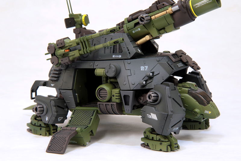 Zoids HMM 1/72 Scale Model Kit: RMZ-27 Cannon Tortoise (Re-run) image 7