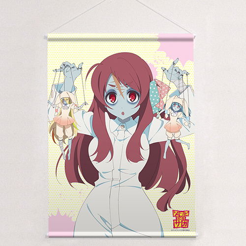 Zombie Land Saga B2 Wall Scroll: Minamoto Sakura & Nikaido Saki & Hoshikawa Lily / Marionette image 1
