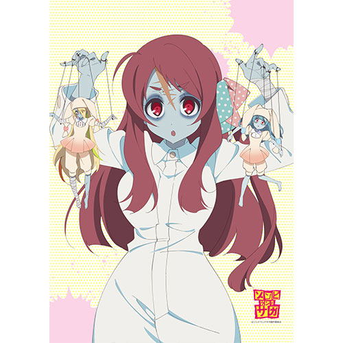 Zombie Land Saga B2 Wall Scroll: Minamoto Sakura & Nikaido Saki & Hoshikawa Lily / Marionette image 2