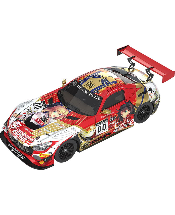 Hatsune Miku GT Project 1/64 Scale Miniature Car: Good Smile Racing and Type-Moon Racing 2019 SPA24H Test Day Ver. image 1