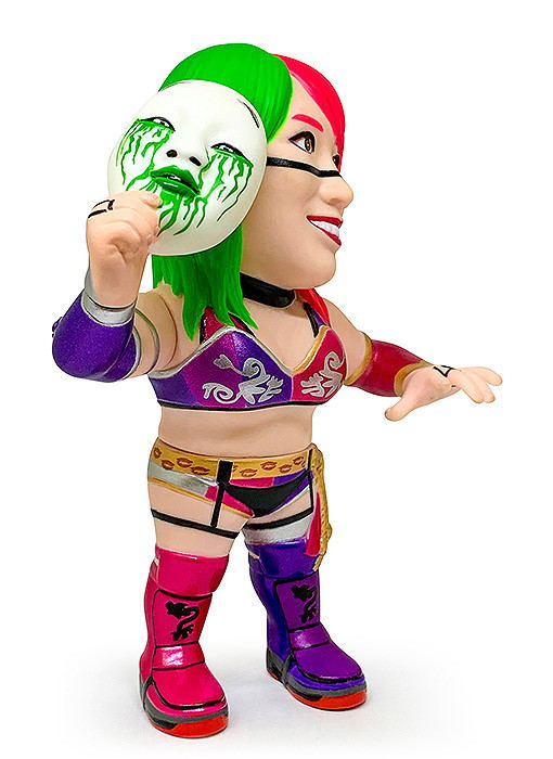 16d Soft Vinyl Collection 011: WWE Asuka Green Mask Ver. [GSC Online Shop Exclusive Ver.] image 4