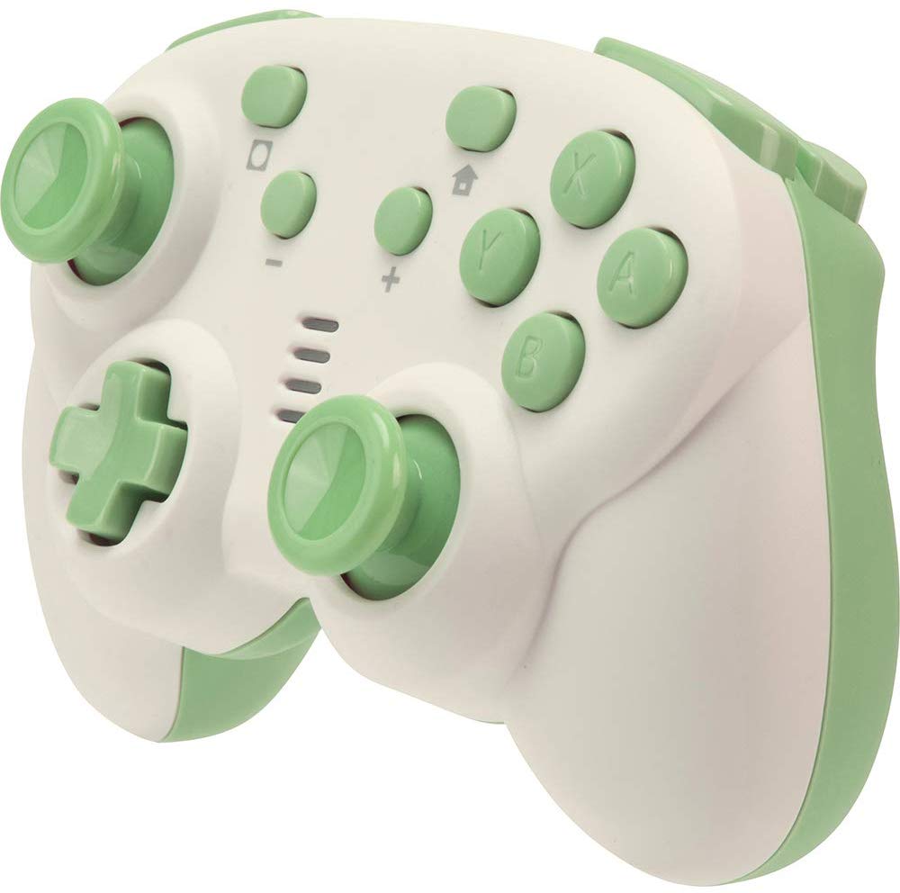 Cyber Gadget Gyro Controller Mini Wireless Type (Cream x Light Green ...