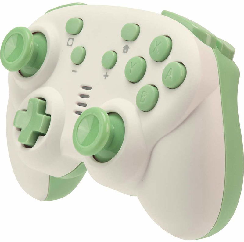 Cyber Gadget Gyro Controller Mini Wireless Type (Cream x Light Green ...