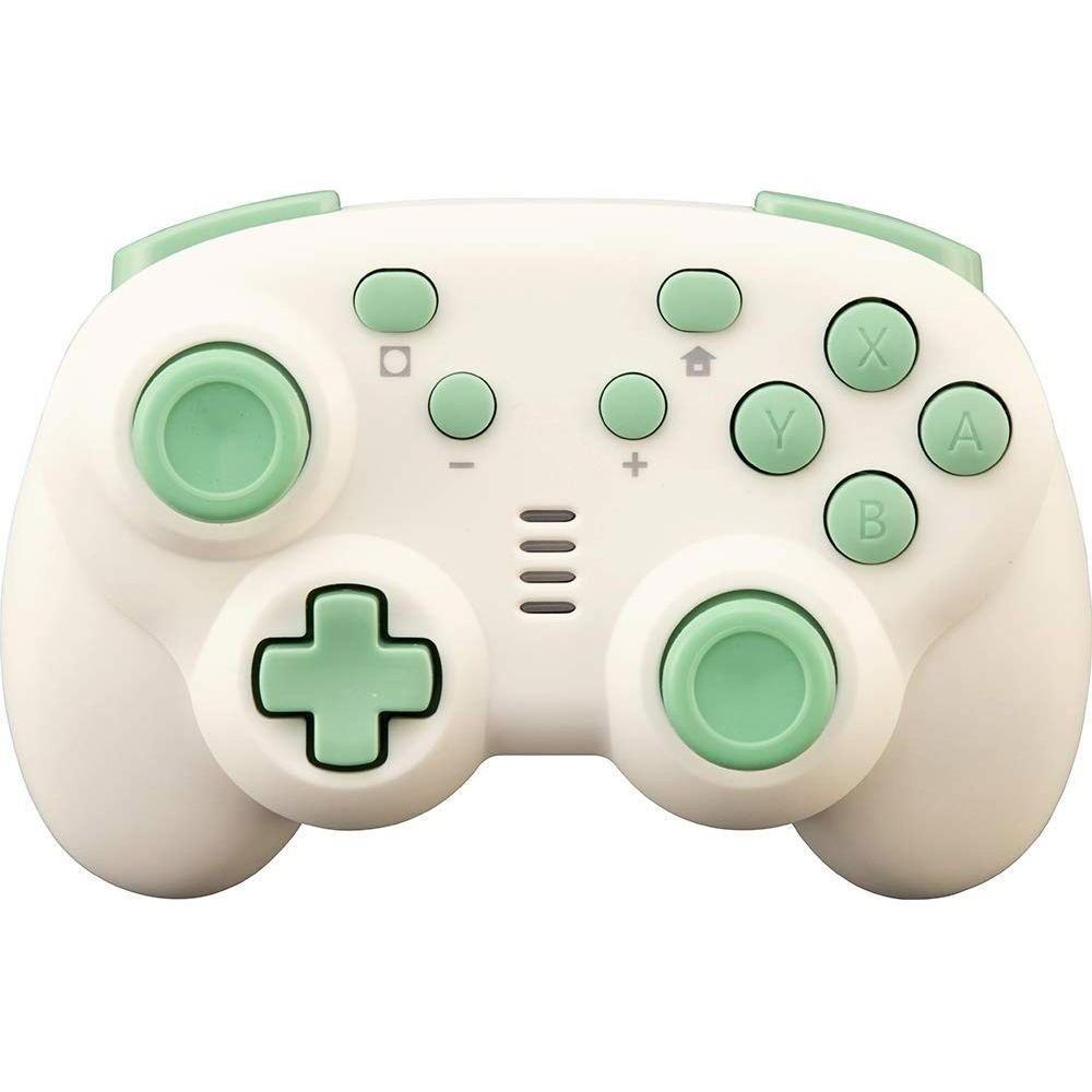 Cyber Gadget Gyro Controller Mini Wireless Type (Cream x Light Green ...