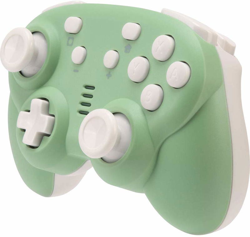 Cyber Gadget Gyro Controller Mini Wireless Type (Light Green x Cream ...