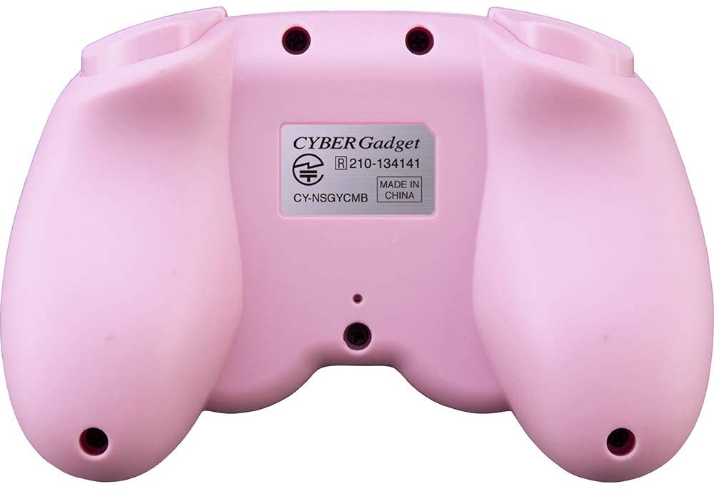Cyber Gadget Gyro Controller Mini Wireless Type (White x Pink) for