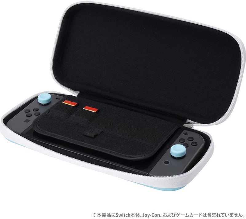 Cyber Gadget Semi-Hard Case Slim Plus for Nintendo Switch (Light Blue) image 4