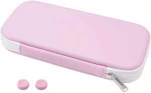 CYBER · Semi-Hard Case Slim Plus for Nintendo Switch (Pink)