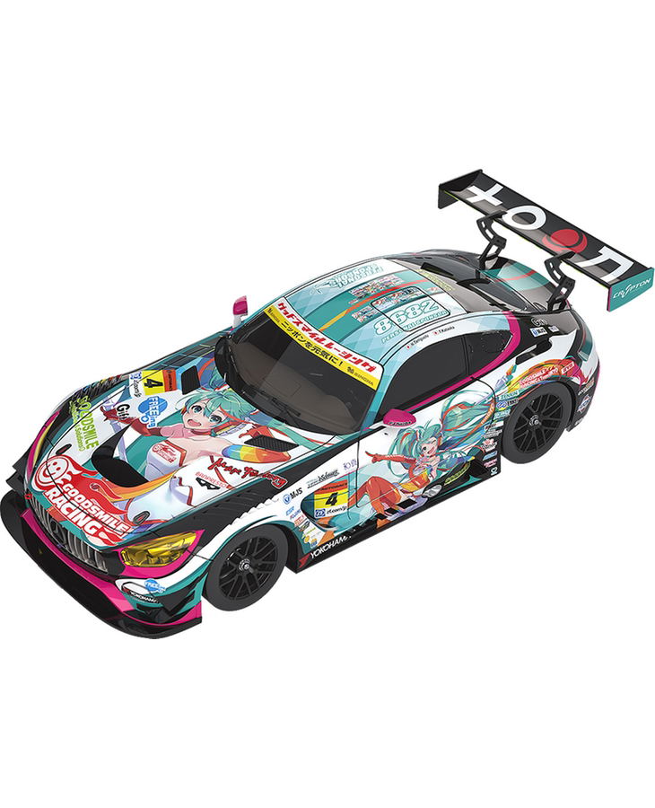 Hatsune Miku GT Project 1/64 Scale Miniature Car: Good Smile Hatsune Miku AMG 2016 Super GT Ver. image 1
