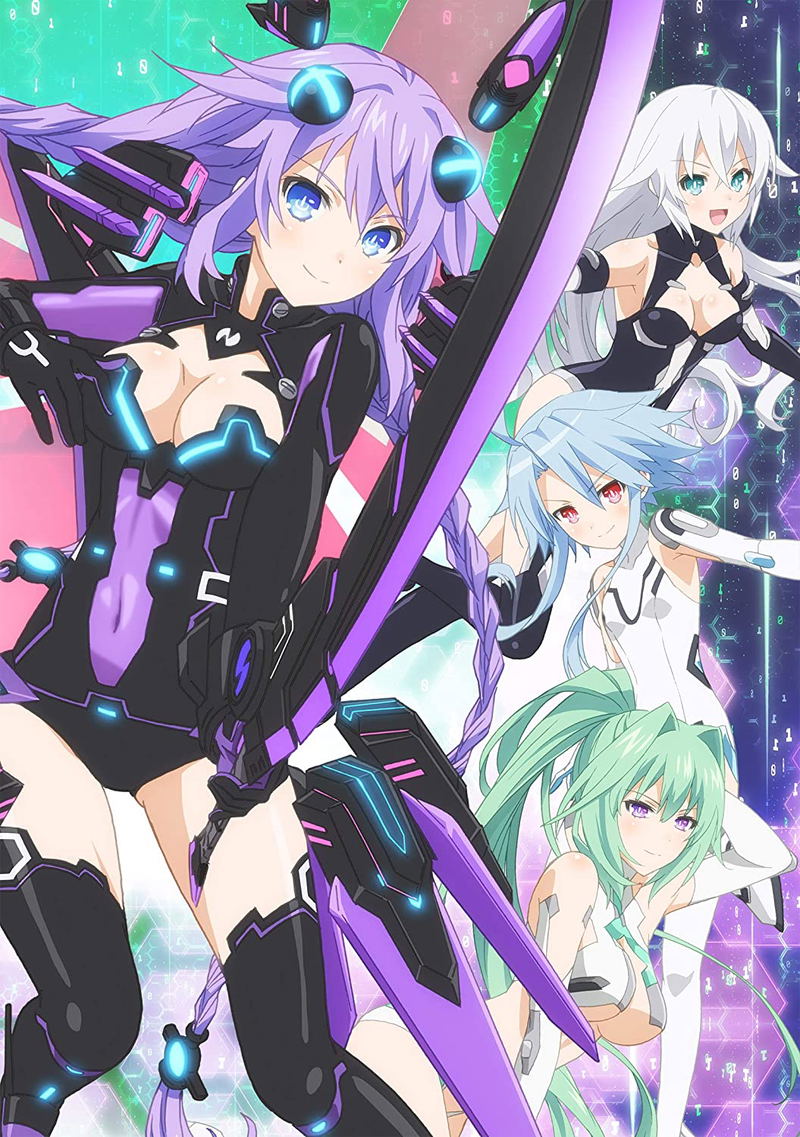 Hyperdimension Neptunia Hi☆Light Part 2 [Blu-ray+CD, w/ 10th Anniversary Nendoroid Purple Heart, Limited Edition] image 2