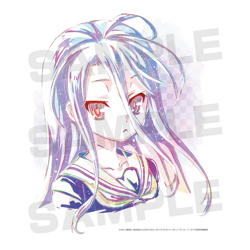 No Game No Life - Shiro Ani-Art Canvas Board image 3