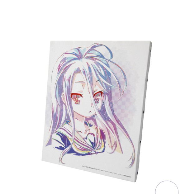 No Game No Life - Shiro Ani-Art Canvas Board image 1