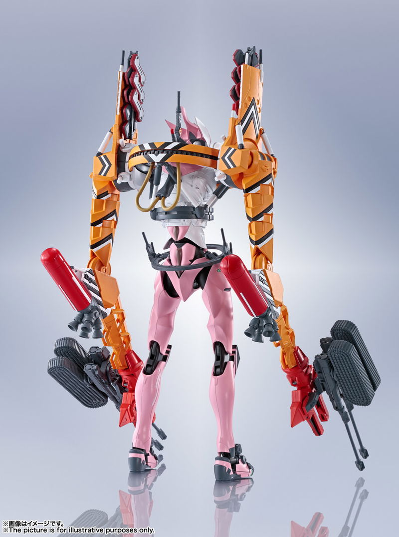 Robot Spirits SIDE EVA Rebuild of Evangelion: EVA-08 Beta Improvised Combat Configuration image 3