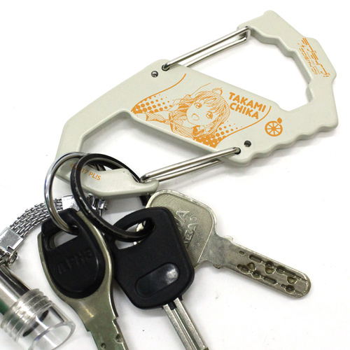 Love Live! Sunshine!! - Chika Takami Carabiner S Type White image 2