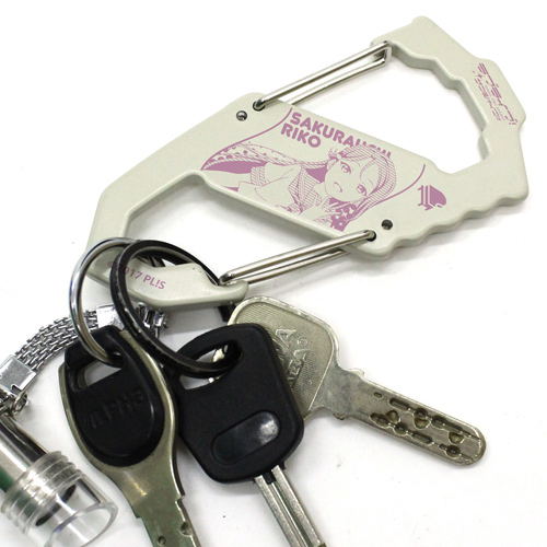 Love Live! Sunshine!! - Riko Sakurauchi Carabiner S Type White image 2