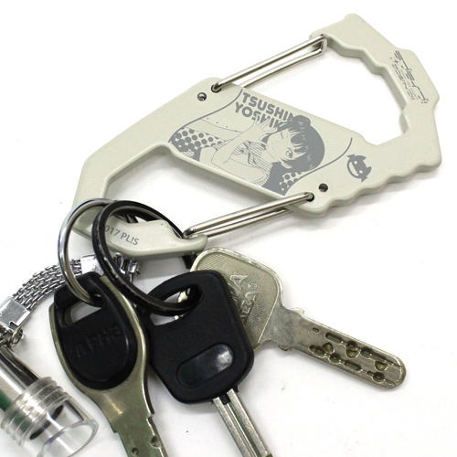 Love Live! Sunshine!! - Yoshiko Tsushima Carabiner S Type White image 2