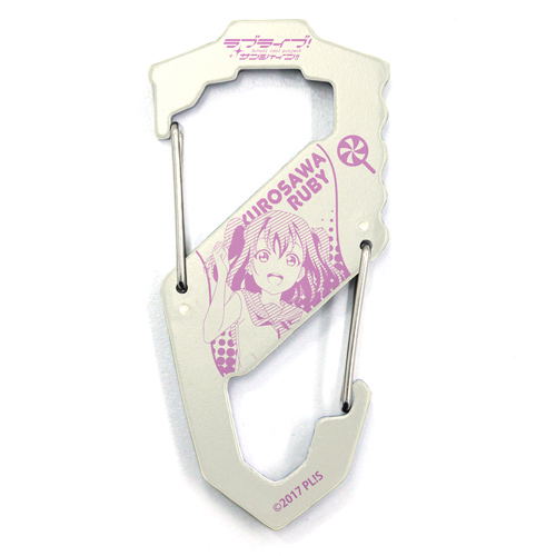 Love Live! Sunshine!! - Ruby Kurosawa Carabiner S Type White image 1