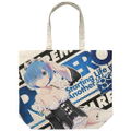 Re:Zero - Starting Life In Another World - Rem DokiDoki Full Graphic Large Tote Bag Natural thumbnail 1
