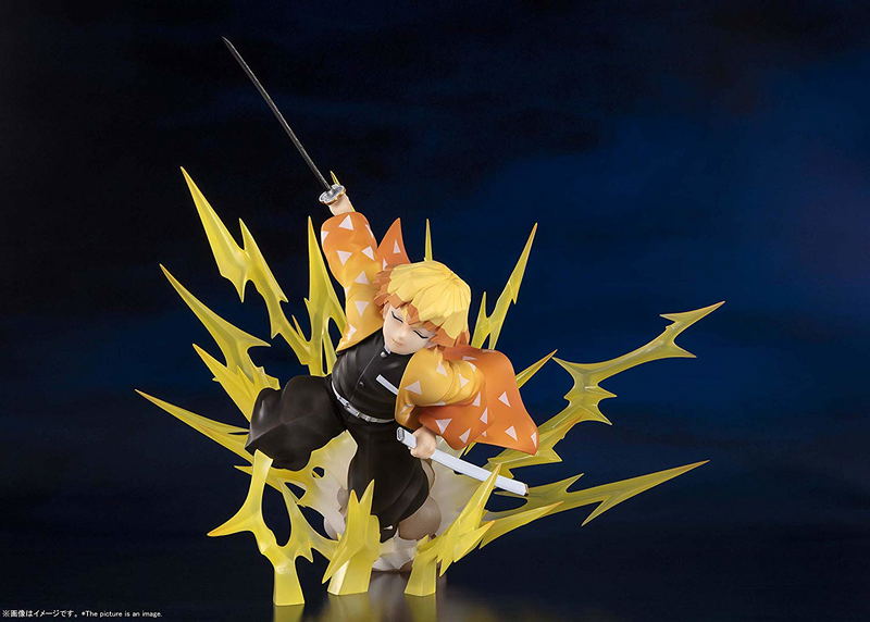 Figuarts Zero Demon Slayer Kimetsu no Yaiba: Zenitsu Agatsuma -Kaminari no Kokyu- image 3
