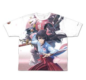 Sakura Wars - Sakura Amamiya Double-sided Full Graphic T-shirt (XL Size)