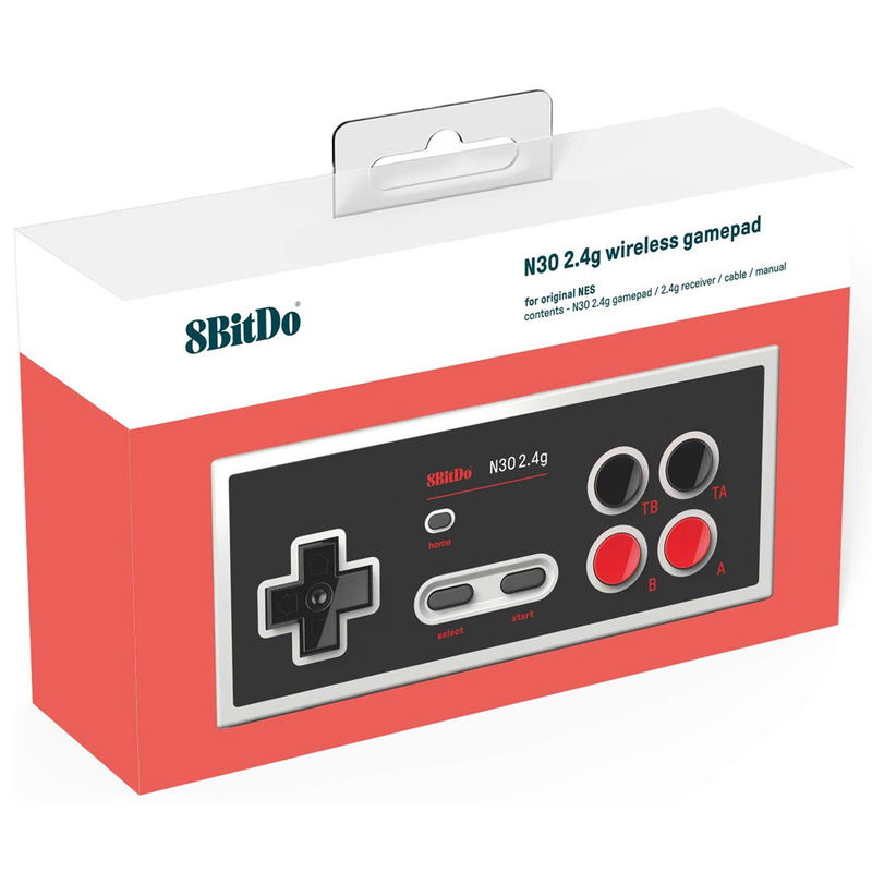 8Bitdo N30 2.4G Wireless Gamepad for Original NES image 1