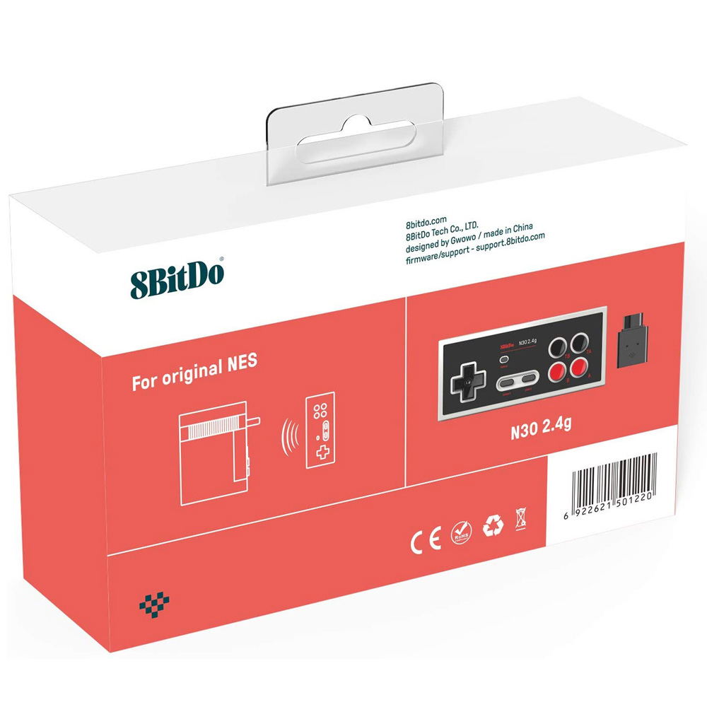 8Bitdo N30 2.4G Wireless Gamepad for Original NES for NES