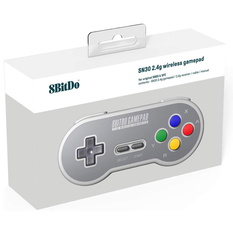 8Bitdo SN30 2.4G Wireless Gamepad for Original SNES / SFC (SF Edition) image 1