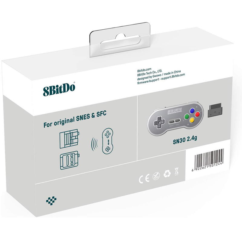 8Bitdo SN30 2.4G Wireless Gamepad for Original SNES / SFC (SF Edition) image 7