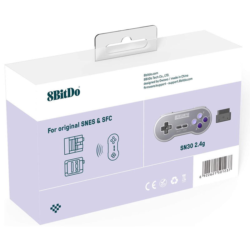 8Bitdo SN30 2.4G Wireless Gamepad for Original SNES / SFC (SN Edition) image 9