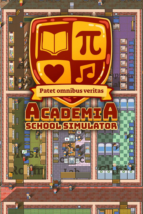 Academia: School Simulator <span class="ext" style="background-color: #2a475e; color: #FFFFFF;">STEAM</span> <span class="ext ext_digital">digital</span> image 1