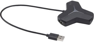 CYBER ・ Mouse & Keyboard Conversion Adapter for Switch / PS4 (Black)