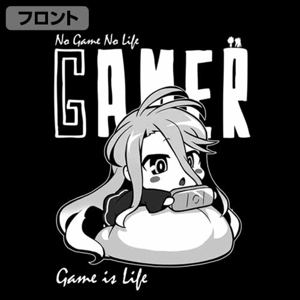 No Game No Life - Shiro Game Is Life T-shirt Navy (S Size)