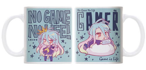 No Game No Life - Shiro Relax Full Color Mug image 1