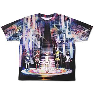 Puella Magi Madoka Magica Double-sided Full Graphic T-shirt (XL Size)