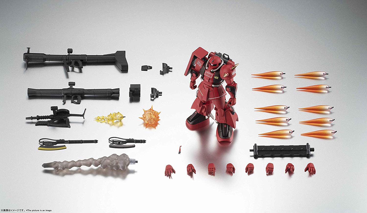 Robot Spirits Side MS Gundam: MS-06R-2 Johnny Raiden's High