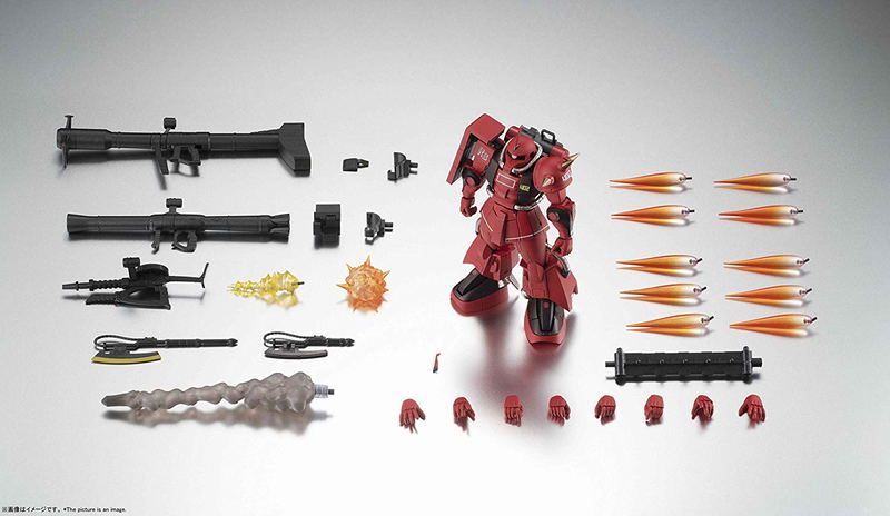 Robot Spirits Side MS Gundam: MS-06R-2 Johnny Raiden's High Mobility Type Zaku II Ver. A.N.I.M.E. image 11