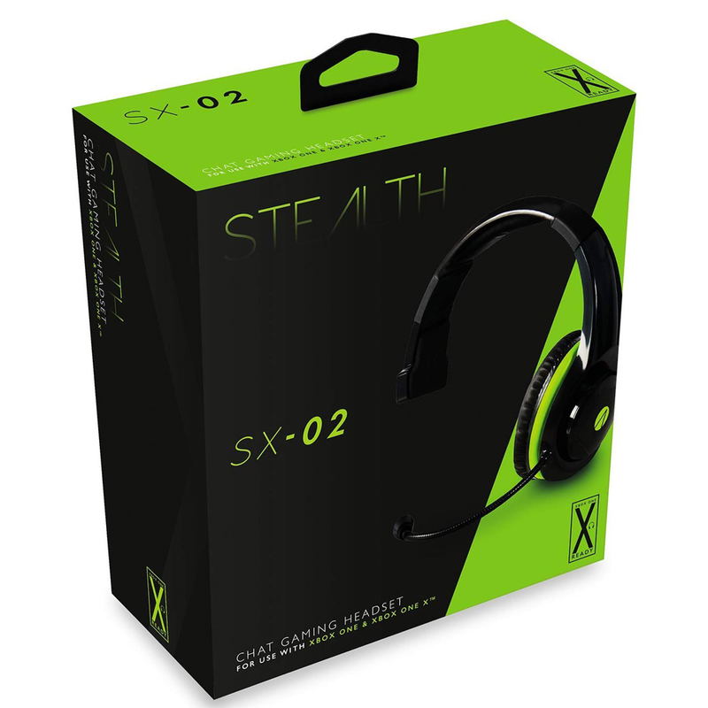 STEALTH SX-02 Lightweight Chat Gaming Headset for Xbox One (Black