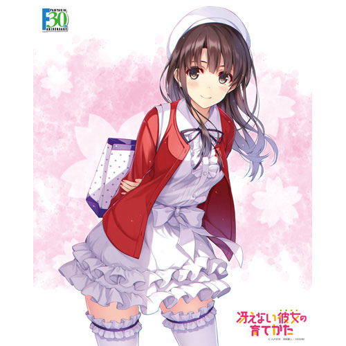 Axia Canvas Art Series No.052-F30th Saekano: How To Raise A Boring Girlfriend - Megumi Kato Original Version Part.4 image 1
