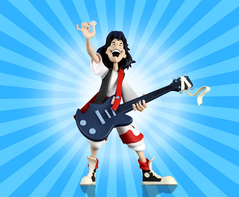Bill and Ted's Excellent Adventure 6" Scale Action Figure: Toony Classics Bill and Ted (2-Pack) image 5
